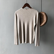 Sophie’s - Vrouwen Slim Fit Gebreide Basic Top